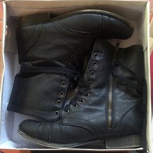 Black Combat Boots
